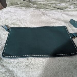 Men's Teal Leather Bag